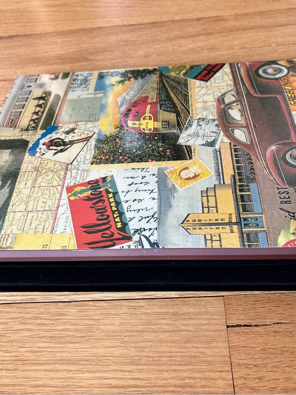 NWT Burnes®️ Photo Album Boxed, # A84564 ‘DESTINATION’ ©️1998, For 80 4x6 Photos